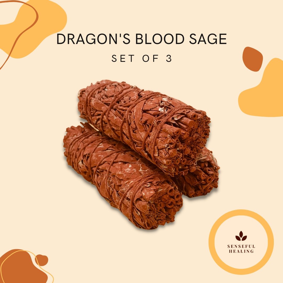 Dragon's Blood Sage (3 Pack) - Senseful Healing | dragon's blood sage sage sets