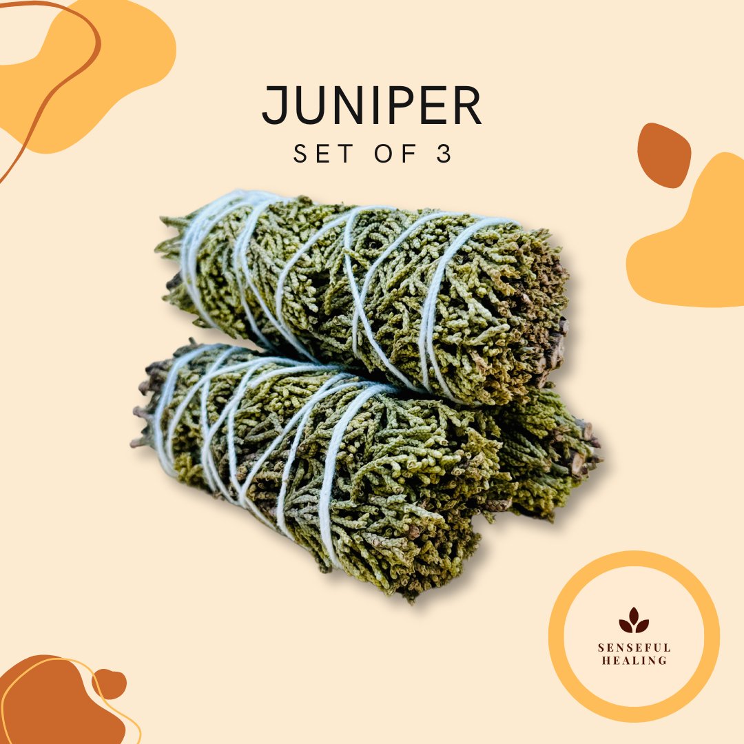 Juniper Smudge Sticks (3 Pack) - Senseful Healing | juniper sage sage sets
