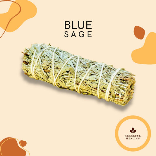 Blue Sage Stick (4 inches) - Senseful Healing | blue sage singles & more