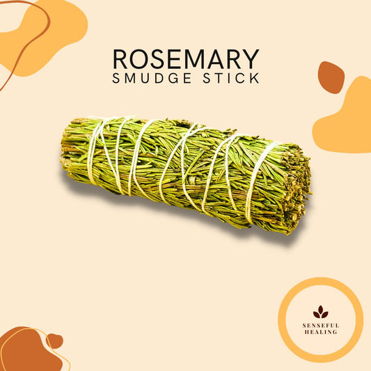 Rosemary Smudge Stick (4 inches) - Senseful Healing | rosemary sage singles & more