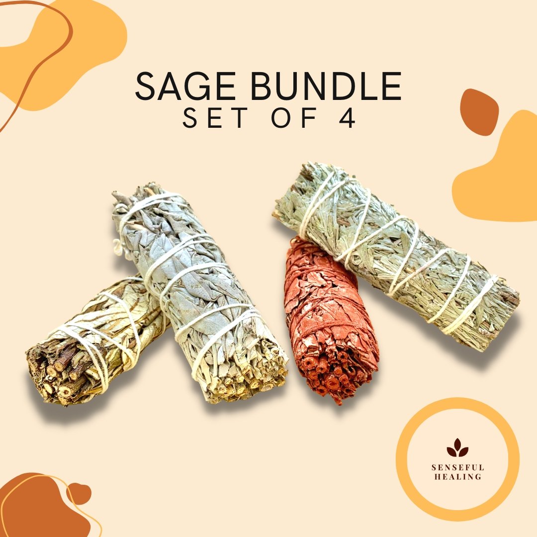 Sage Bundle (Set of 4) - Senseful Healing | blue sage dragon's blood sage sage sets